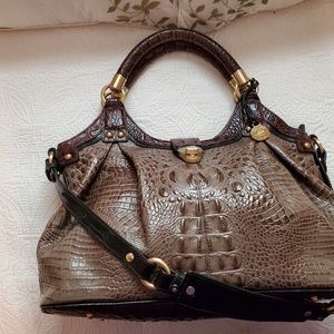 Brahmin Dagny Carryall in Misty Smoke